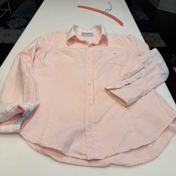 Garmentory G1 Women’s Pink Button Down Cotton Shirt Size Large - Picture 8 of 8